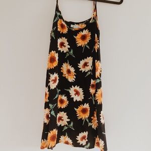 Mini sunflower sundress